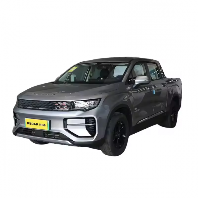 Large Space 2WD Electric Pickup Trucks with Geely RD6 and Automatic Transmission 1